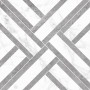 Patterned --and-- Statement Black/Dark Grey Medium Format 260x410 - 595x595 Porcelain for Wall/Floor; Finish - Natural